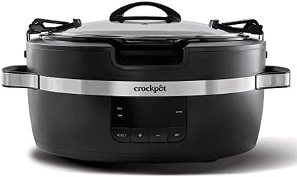 Crock-Pot Thermoshield 6 Quart Slow Cooker with Carry Handles [UNFR]