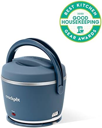 Crock-Pot Electric Lunch Box Food Warmer 20oz – Faded Blue [3T8L]