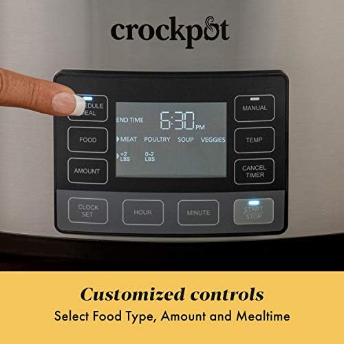 Crock-Pot MyTime 6 Quart Programmable Slow Cooker [ZW69]