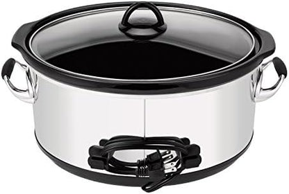 Crock-Pot 7 Quart Programmable Slow Cooker – Polished Platinum [DVS8]