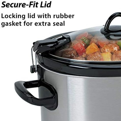 Crock-Pot Cook & Carry 6 Quart Portable Slow Cooker [S5RD]