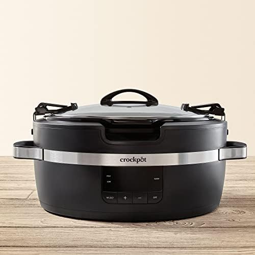 Crock-Pot Thermoshield 6 Quart Slow Cooker with Carry Handles [UNFR]