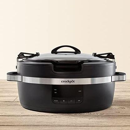 Crock-Pot Thermoshield 6 Quart Slow Cooker with Carry Handles [UNFR]