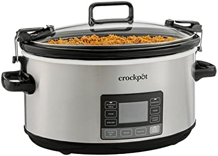 Crock-Pot 7 Quart Portable Programmable Slow Cooker with Timer [A3PR]