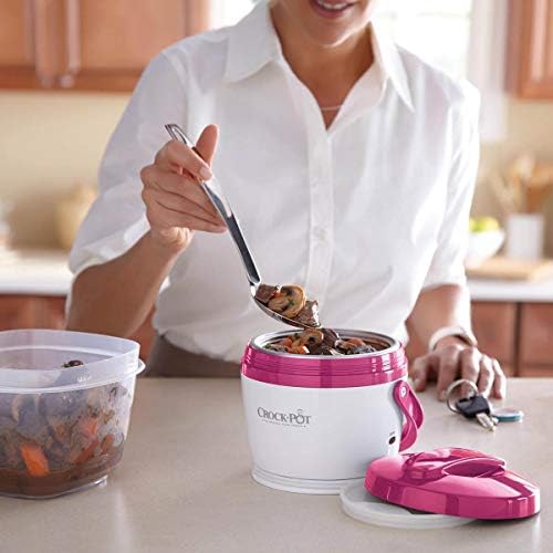 Crock-Pot Lunch Crock Portable Food Warmer 20oz – Pink [AFP7]