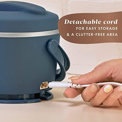 Crock-Pot Electric Lunch Box Food Warmer 20oz – Faded Blue [3T8L]
