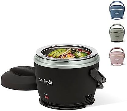 Crock-Pot Electric Lunch Box Food Warmer 20oz – Black [77WD]