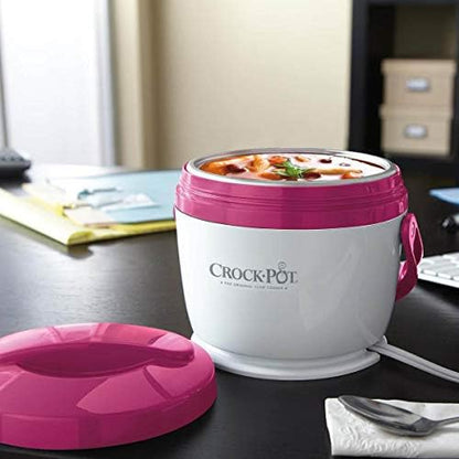Crock-Pot Lunch Crock Portable Food Warmer 20oz – Pink [AFP7]