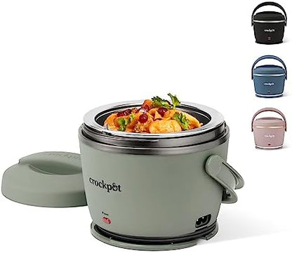 Crock-Pot Portable Electric Lunch Box Food Warmer – Green [N44Z]