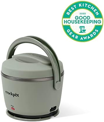 Crock-Pot Portable Electric Lunch Box Food Warmer – Green [N44Z]