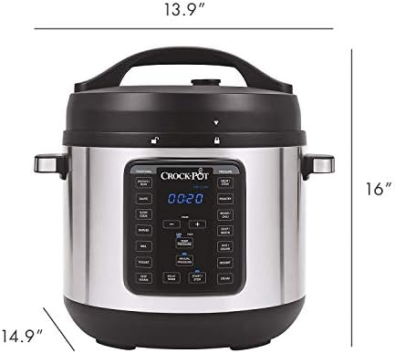 Crock-Pot 8 Quart Express Crock Multi-Use Pressure Cooker [MD2H]