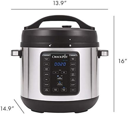 Crock-Pot 8 Quart Express Crock Multi-Use Pressure Cooker [MD2H]