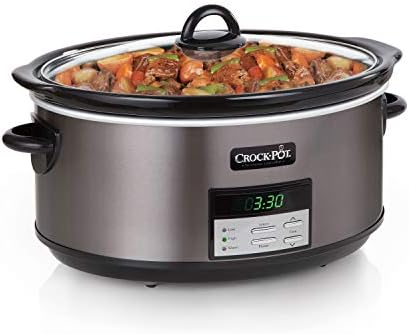Crock-Pot 8 Quart Programmable Slow Cooker with Auto Warm [3WJW]