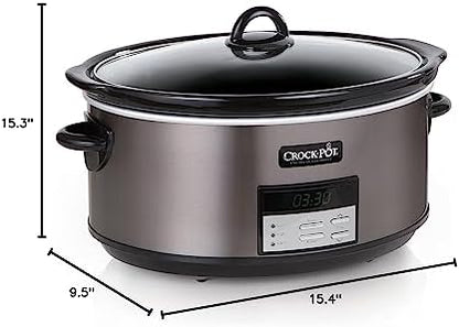 Crock-Pot 8 Quart Programmable Slow Cooker with Auto Warm [3WJW]