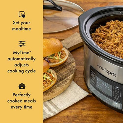 Crock-Pot MyTime 6 Quart Programmable Slow Cooker [ZW69]