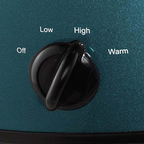 Crock-Pot 7 Quart Manual Slow Cooker – Turquoise [BZ74]