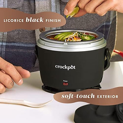 Crock-Pot Electric Lunch Box Food Warmer 20oz – Black [77WD]