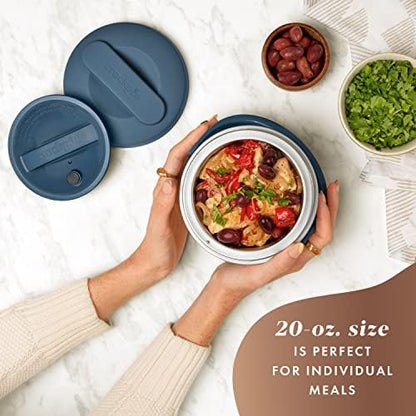 Crock-Pot Electric Lunch Box Food Warmer 20oz – Faded Blue [3T8L]