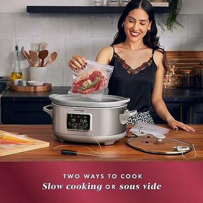 Crock-Pot 7 Quart Programmable Cook & Carry Slow Cooker [Y85Z]