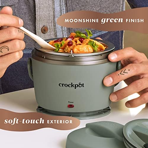 Crock-Pot Portable Electric Lunch Box Food Warmer – Green [N44Z]