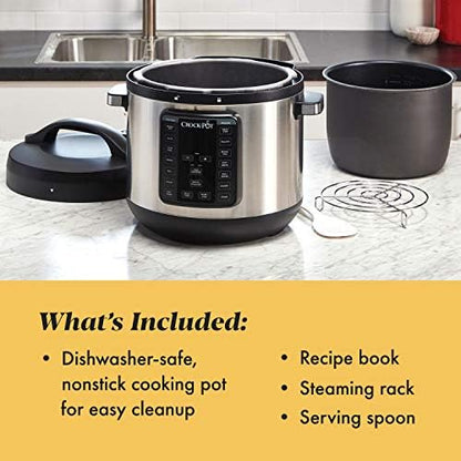 Crock-Pot 8 Quart Express Crock Multi-Use Pressure Cooker [MD2H]
