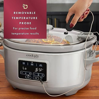 Crock-Pot 7 Quart Programmable Cook & Carry Slow Cooker [Y85Z]