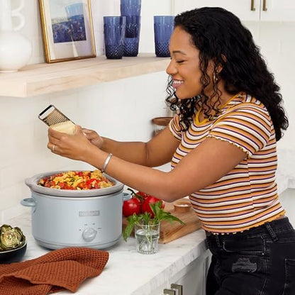 Crock-Pot 4.5 Quart Manual Slow Cooker – Macaroon Blue [ADD9]