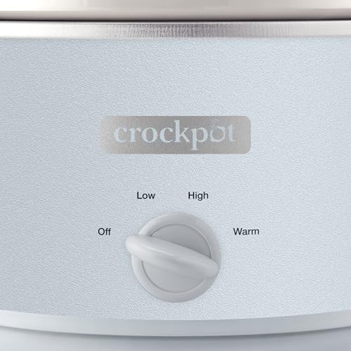 Crock-Pot 4.5 Quart Manual Slow Cooker – Macaroon Blue [ADD9]