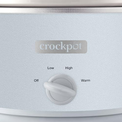 Crock-Pot 4.5 Quart Manual Slow Cooker – Macaroon Blue [ADD9]
