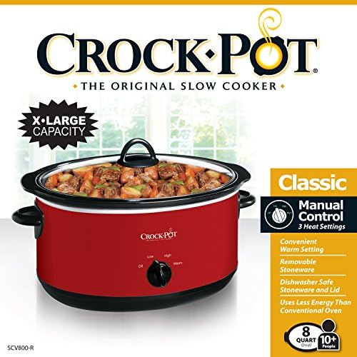 Crock-Pot Express Crock 8 Quart Programmable Slow Cooker [WKRE]