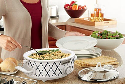 Crock-Pot 2.5 Quart Compact Casserole Slow Cooker [JAQF]