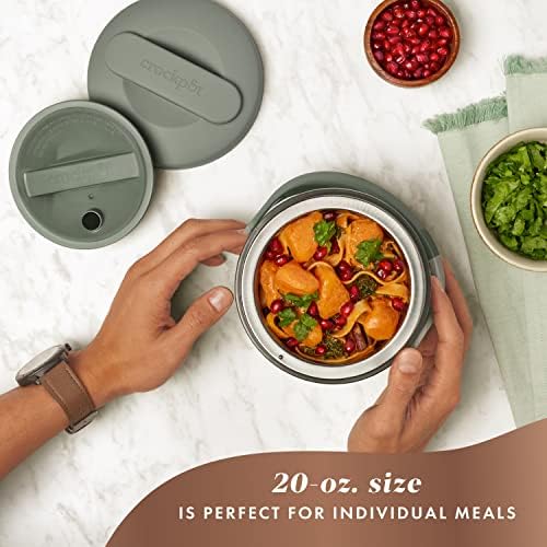 Crock-Pot Portable Electric Lunch Box Food Warmer – Green [N44Z]