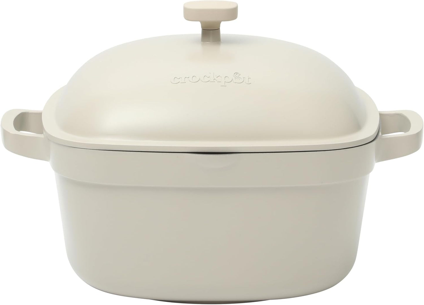 Crock-Pot 3 Quart Enameled Cast Iron Dutch Oven – Aqua [F6N8]